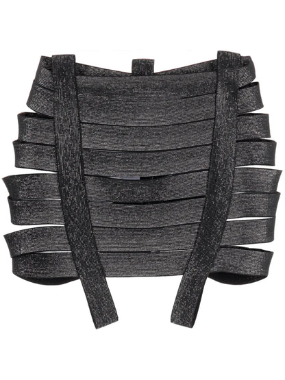 Bandeau Harness Mini Skirt