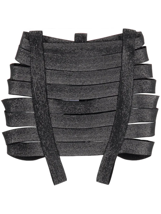 Bandeau Harness Mini Skirt