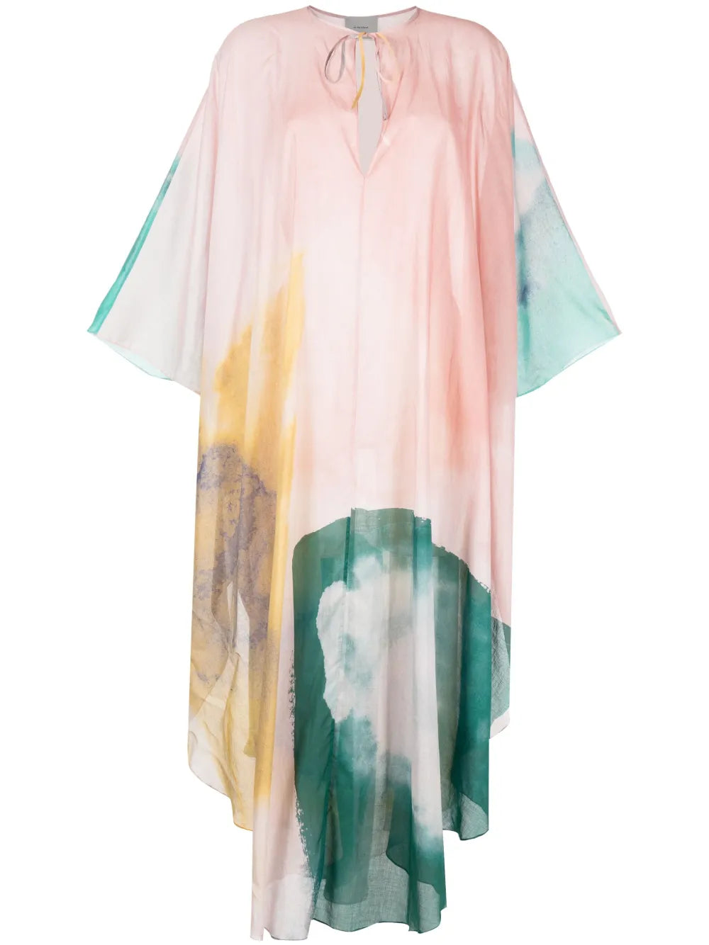 Tie-Dye Cotton Kaftan