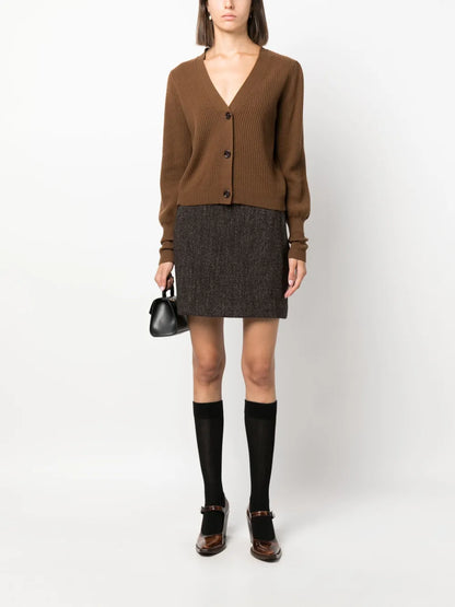 V-Neck Cashmere Cardigan