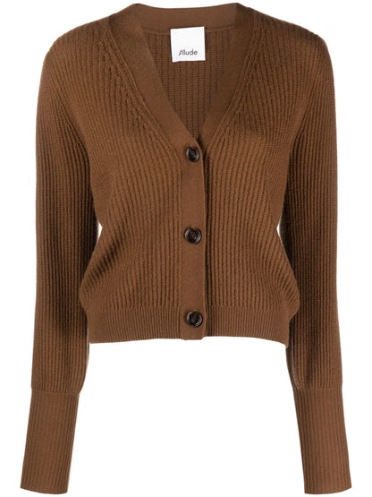 V-Neck Cashmere Cardigan
