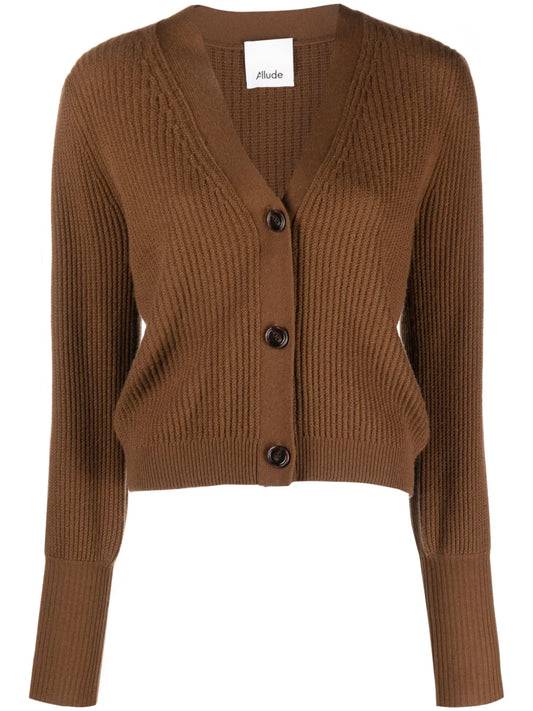 V-Neck Cashmere Cardigan