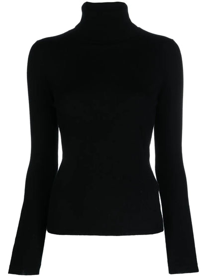 Fine-Knit Cashmere Roll-Neck Jumper