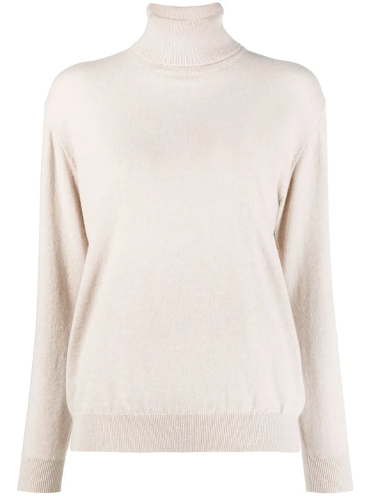 Roll-Neck Cashmere Jumper