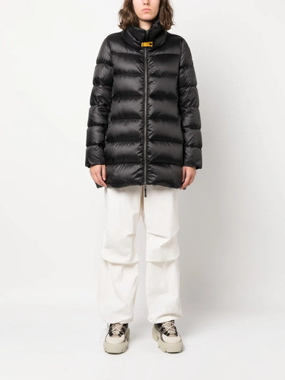 Mock-Neck Padded Jacket