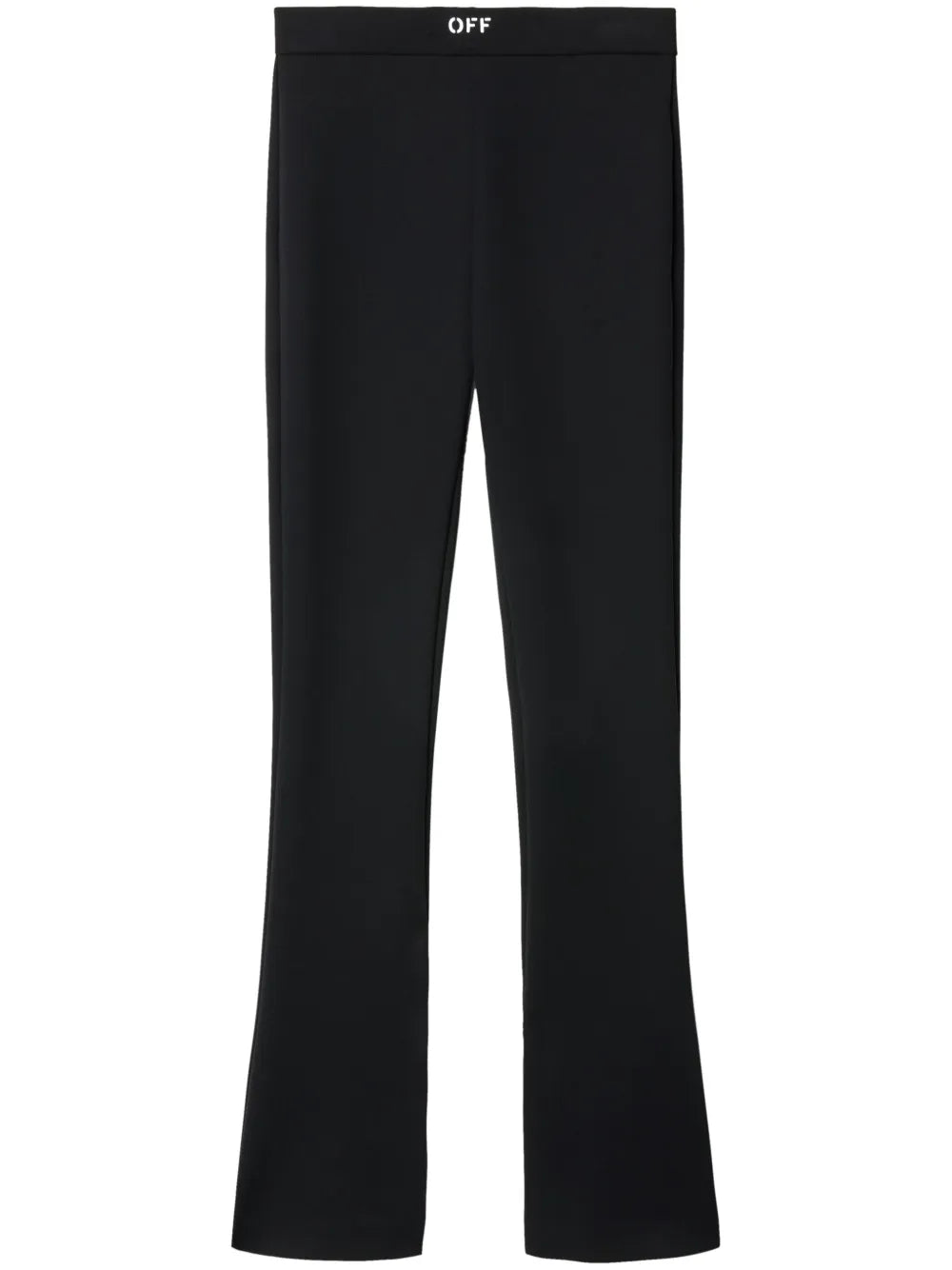 Split-Hem Flared Leggings