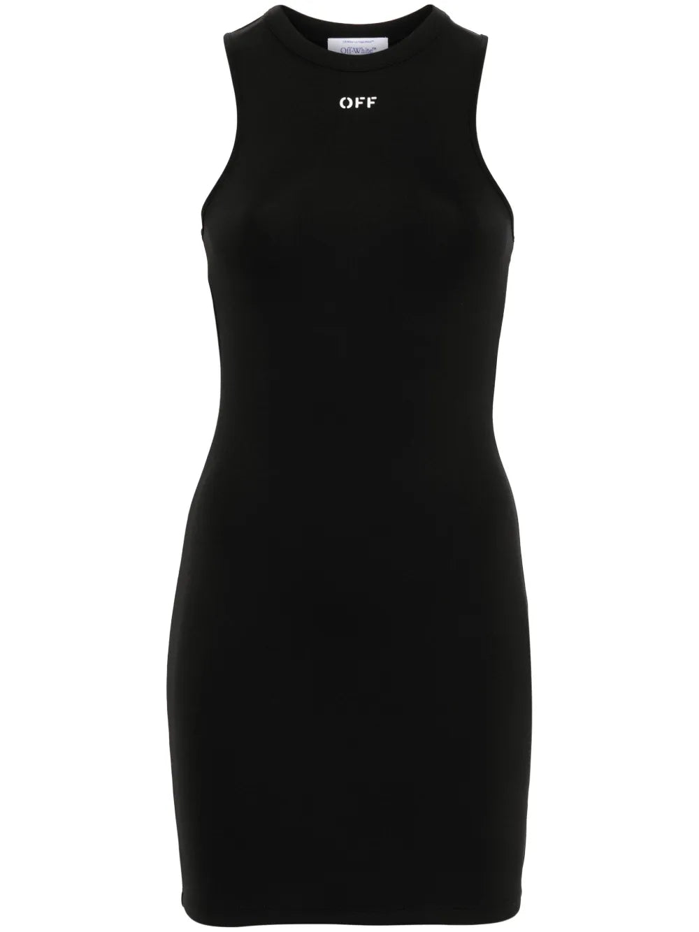 Sleek Rowing Logo-Print Mini Dress