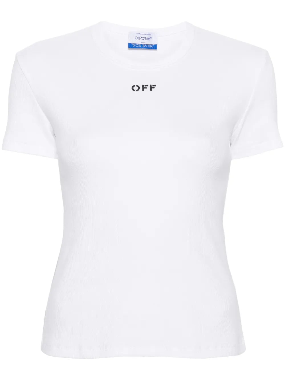 Off Stamp Stretch-Cotton T-Shirt