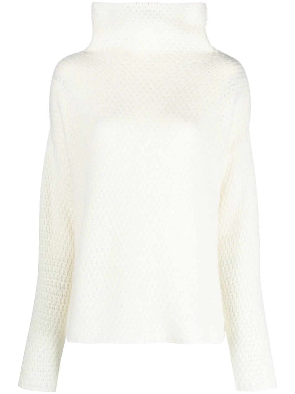 High-Neck Cashmere Top