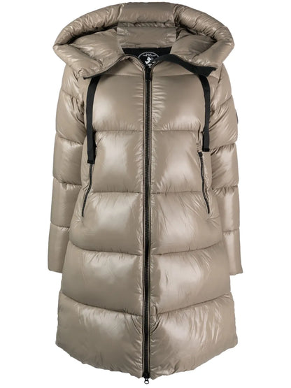 Isabel Hooded Quilted Puffer Coat