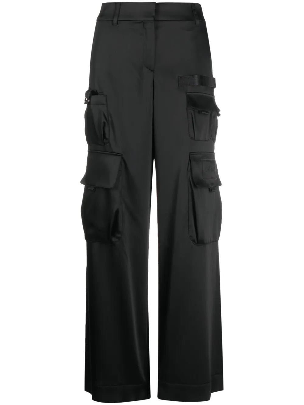 Satin Cargo Trousers