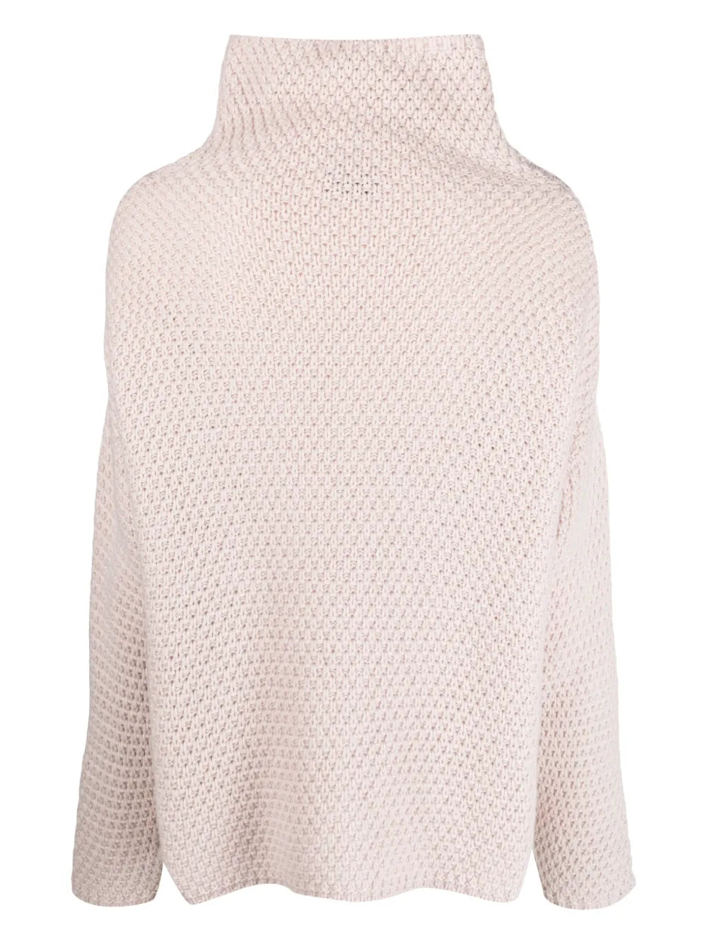 High-Neck Cashmere Jumper