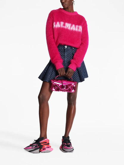 Logo-Jacquard Jumper