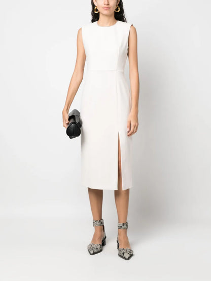 Sleeveless Pencil Midi Dress