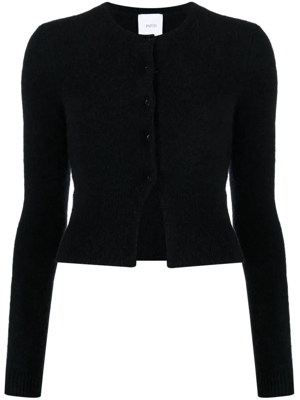Button-Fastening Knitted Cardigan