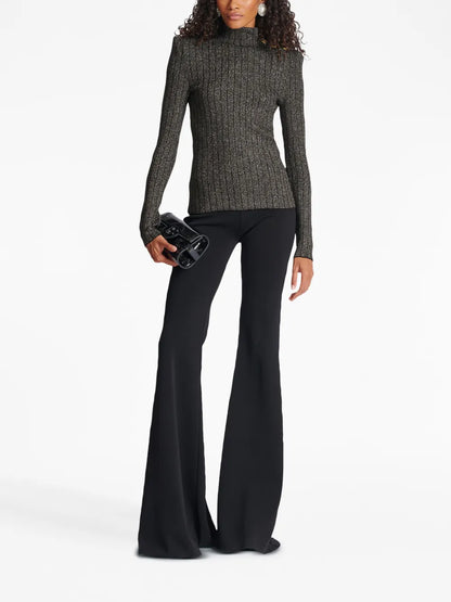 Long-Sleeve Knitted Jumper