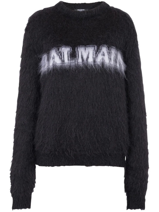 Logo-Jacquard Jumper