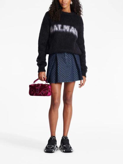 Logo-Jacquard Jumper