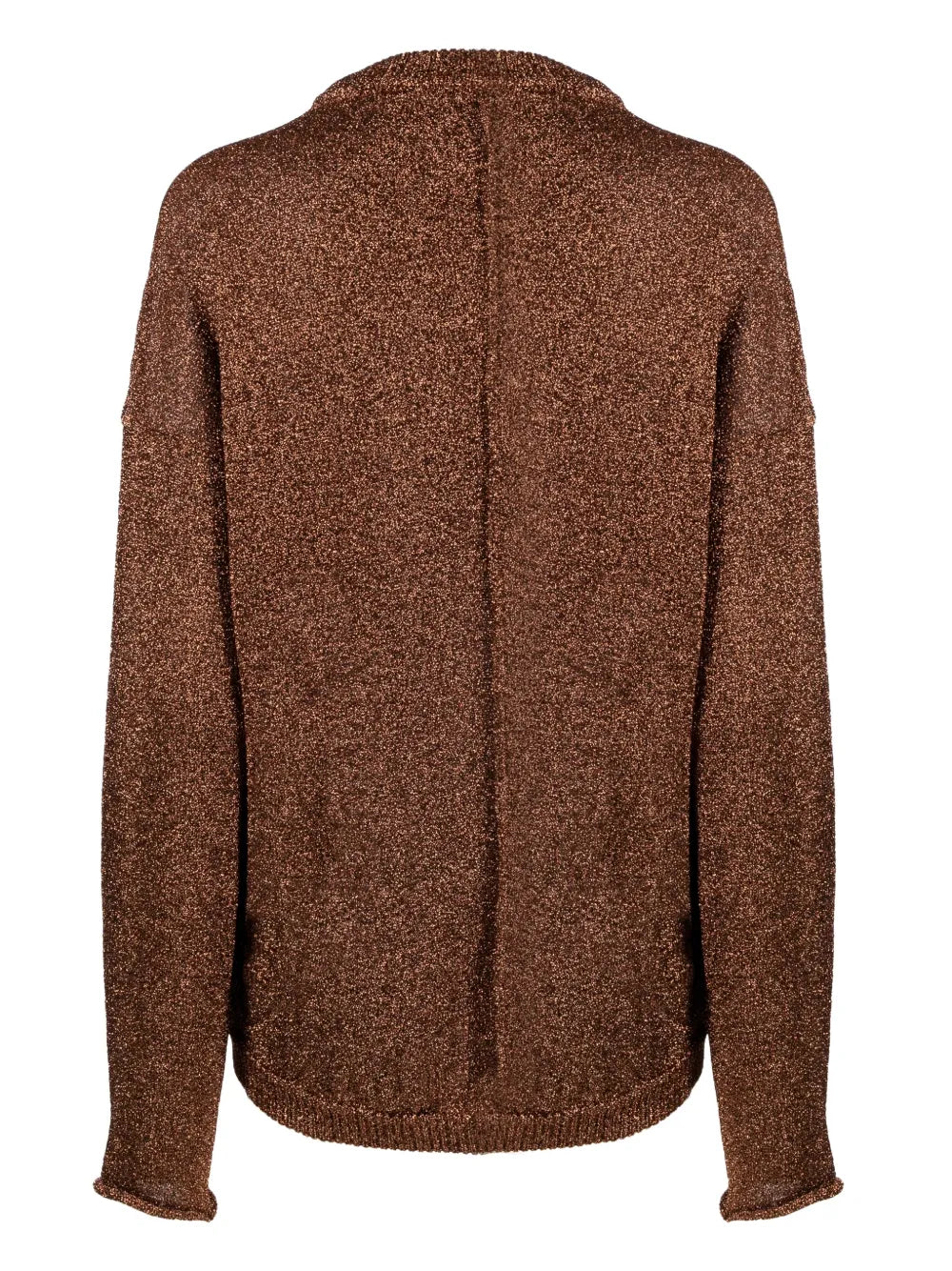 Lurex-Detail Crew-Neck Jumper