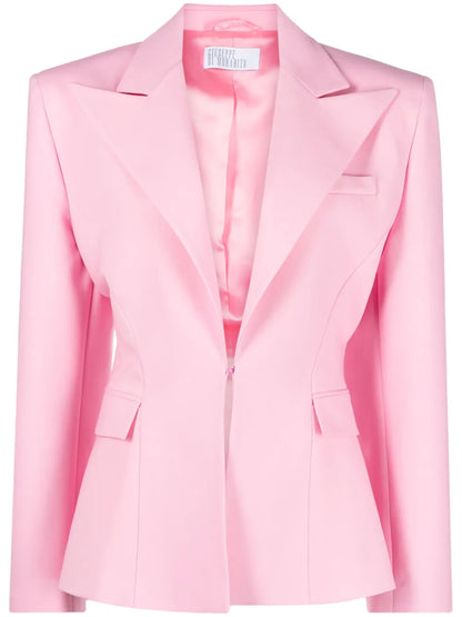 Singe-Breasted Wool Blazer