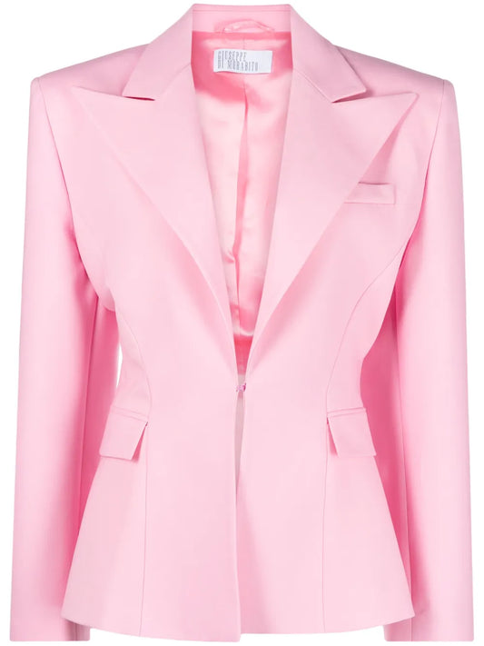 Singe-Breasted Wool Blazer