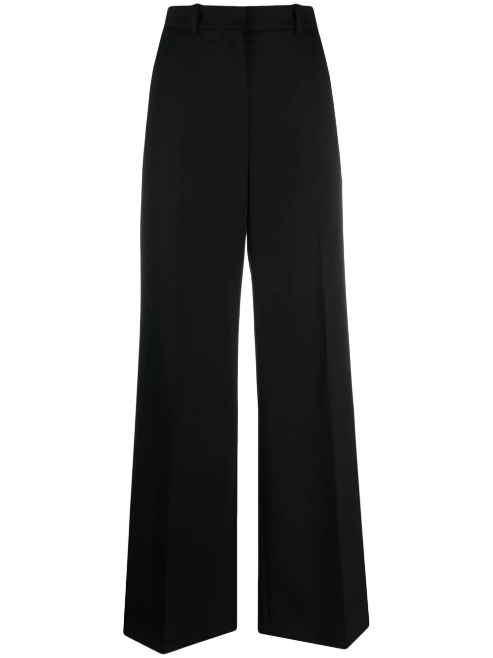 Wide-Leg Tailored Trousers
