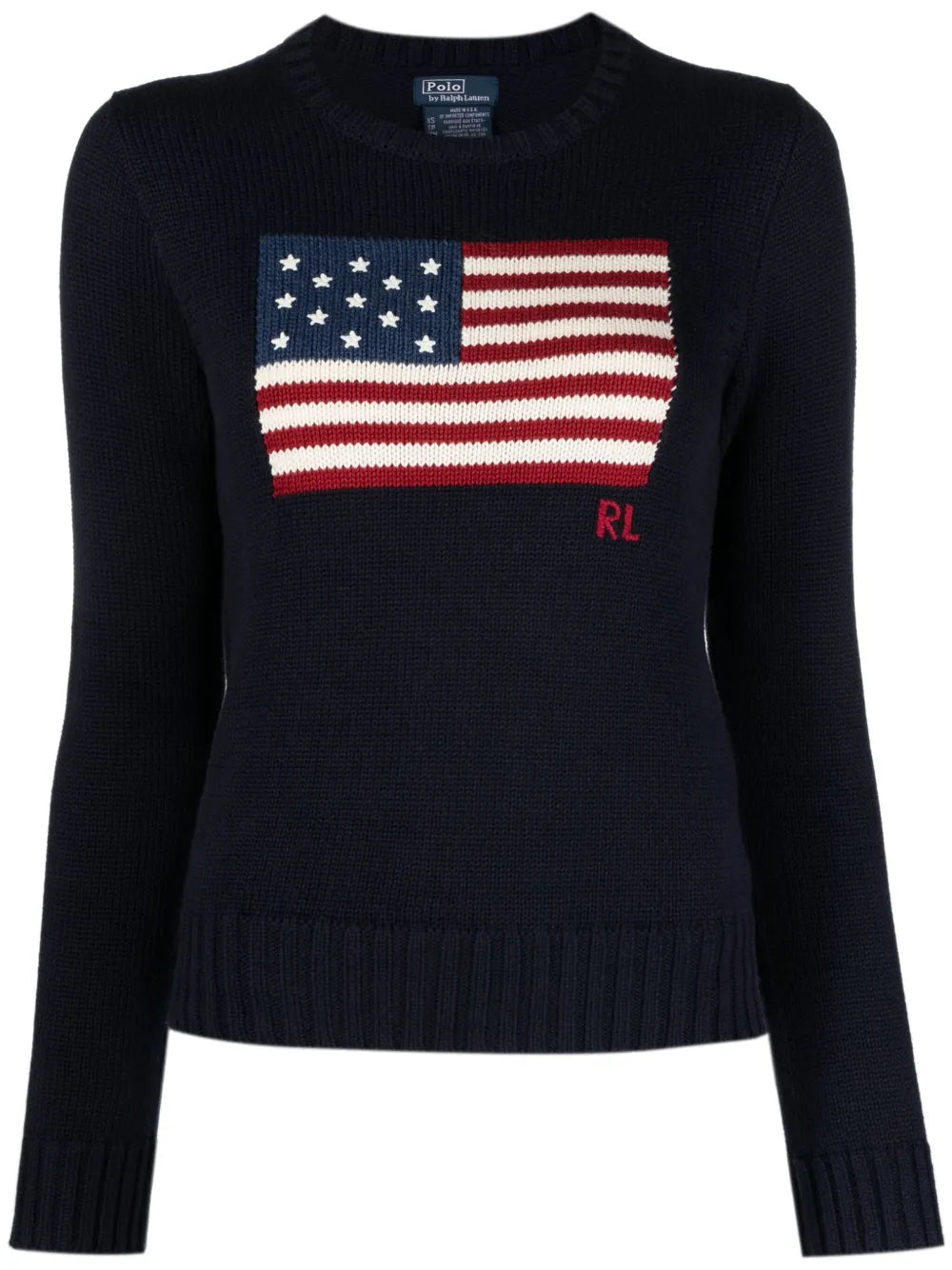 Graphic-Print Cotton Jumper