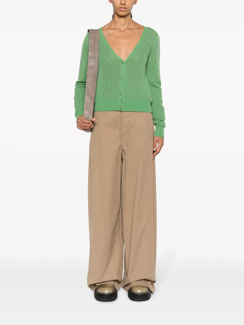 V-Neck Cashmere Cardigan