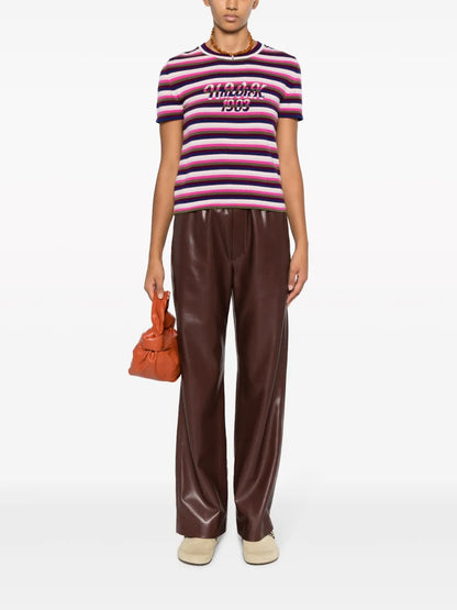 Striped Cashmere Top