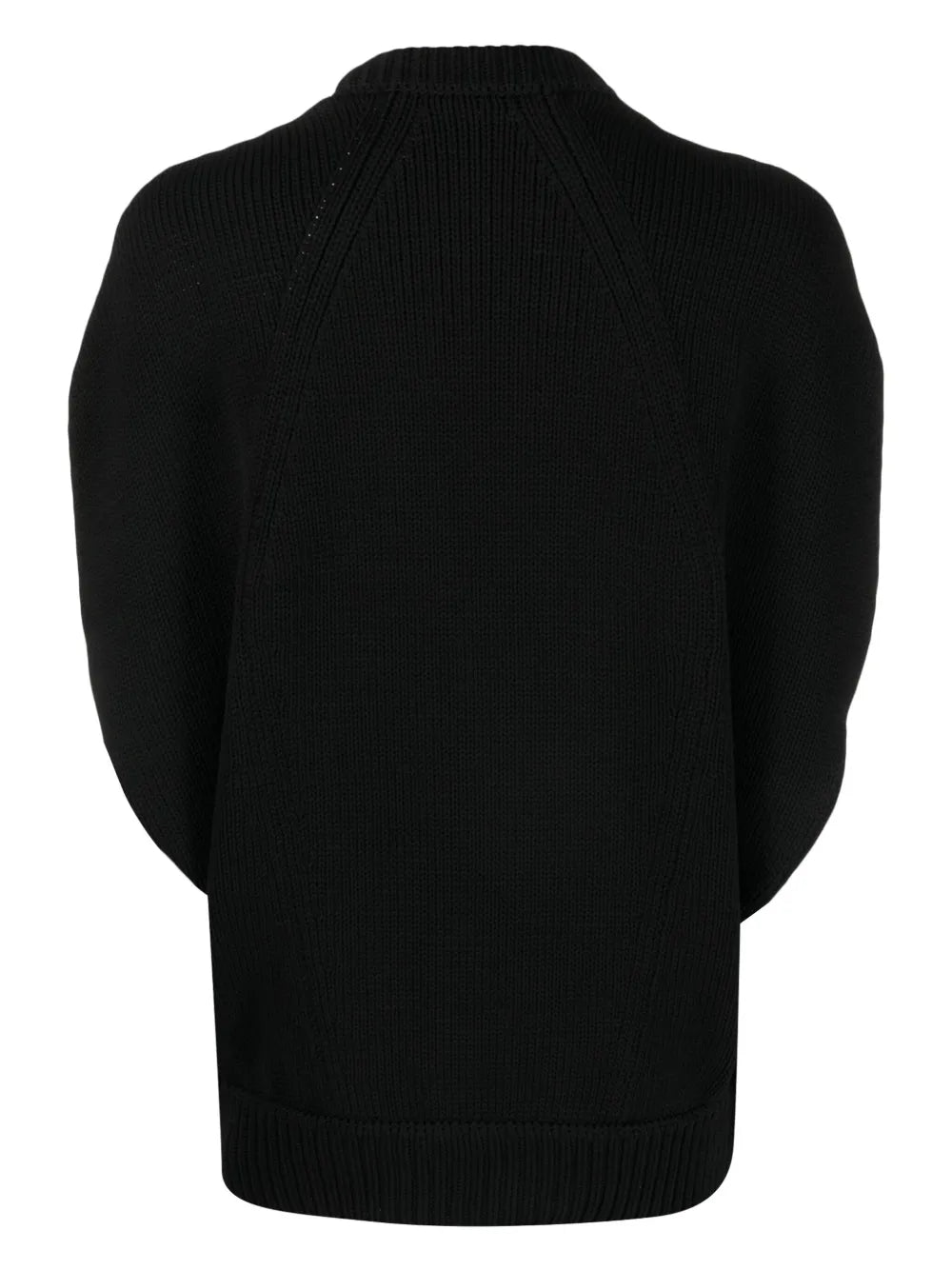 Layered-Detail Crew-Neck Jumper