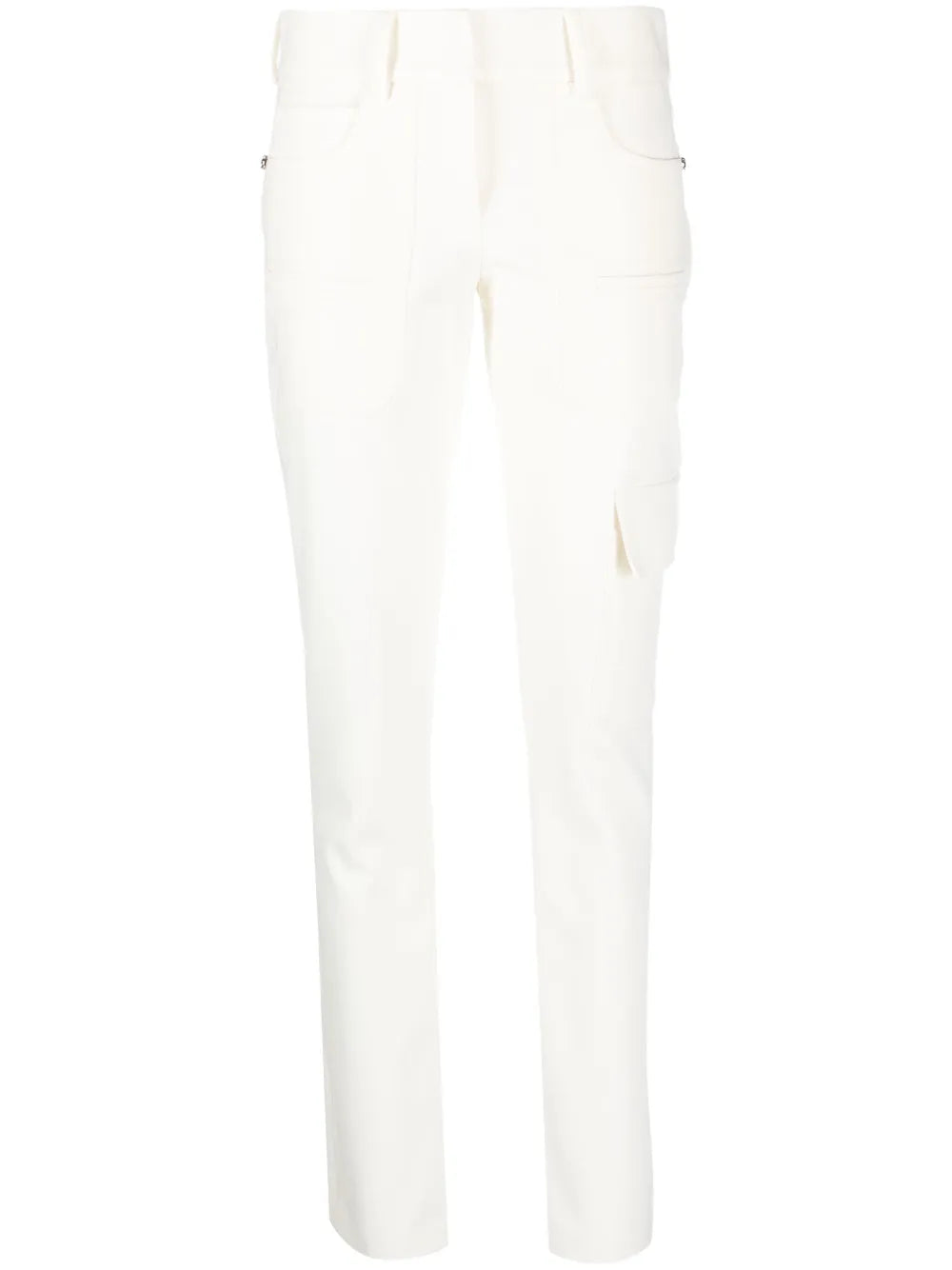 Slim-Cut Cargo Trousers
