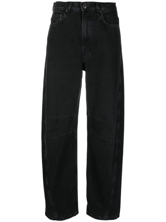 Barrel Wide-Leg Jeans