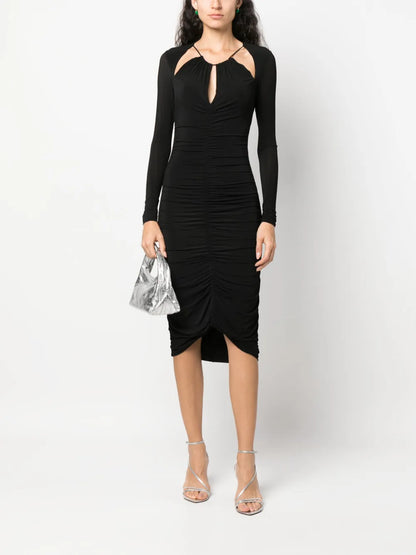 Logane Cut-Out Midi Dress