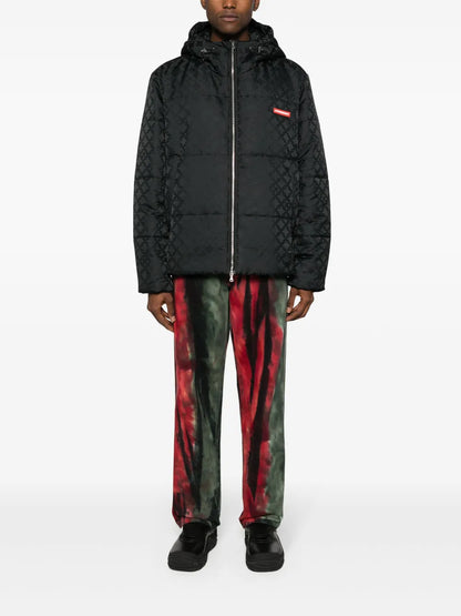 Kitty Monogram-Print Padded Jacket