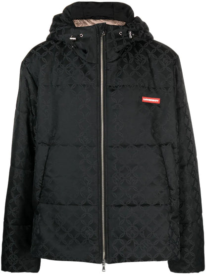 Kitty Monogram-Print Padded Jacket