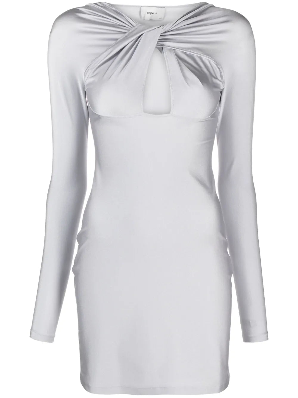 Cut-Out Twisted Mini Dress