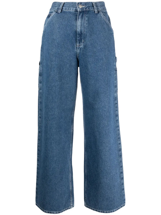High-Waist Wide-Leg Jeans