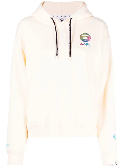 Logo-Embossed Cotton Hoodie