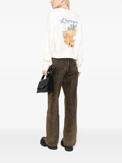 Embroidered Cotton Sweatshirt