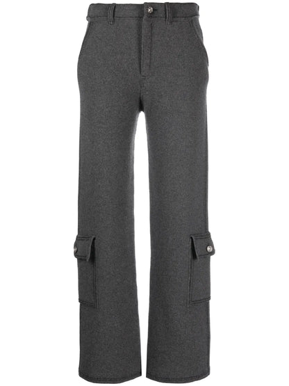Knitted Cargo Trousers