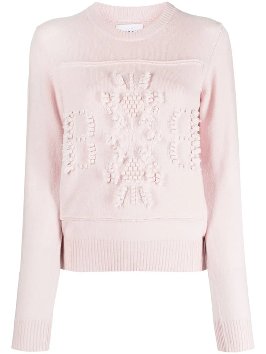 Logo-Embroidered Cashmere Jumper