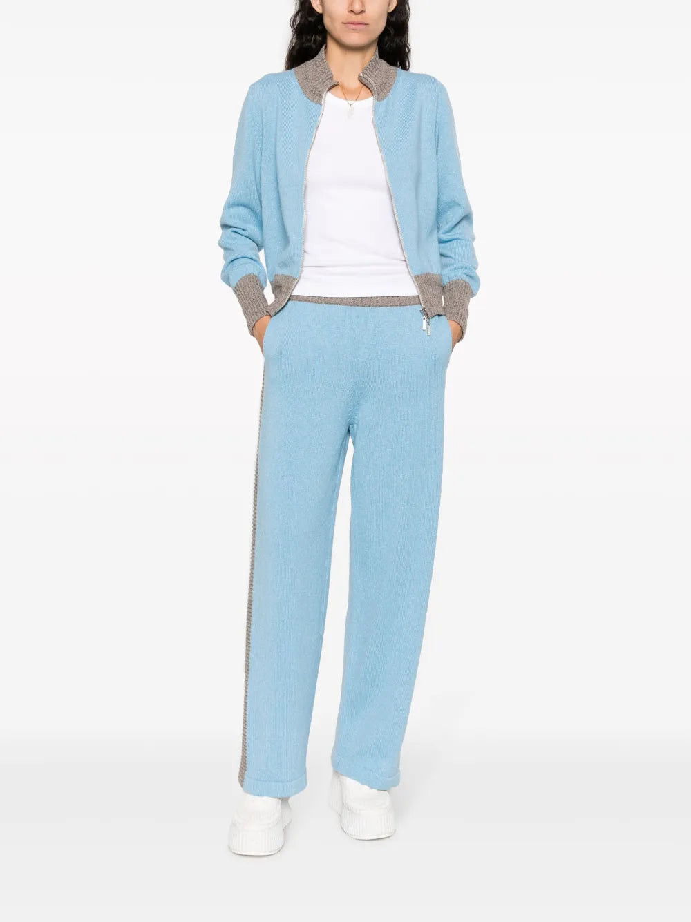 Stripe-Detail Trousers