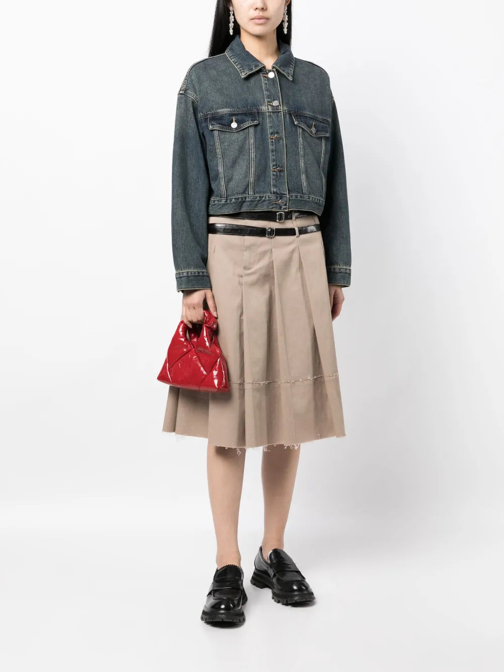 Cropped Denim Jacket