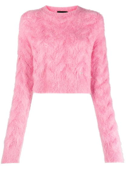 Brushed Mohair-Blend Jumper