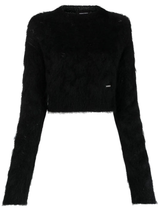 Brushed Mohair-Blend Jumper