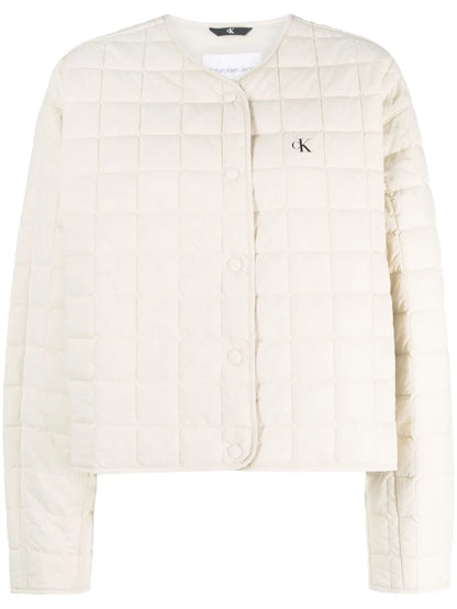 Logo-Print Padded Jacket