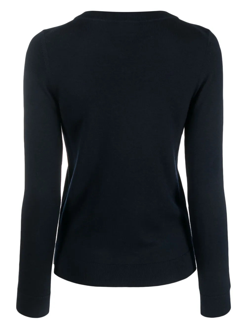 Long Slit-Sleeve Virgin Wool Jumper