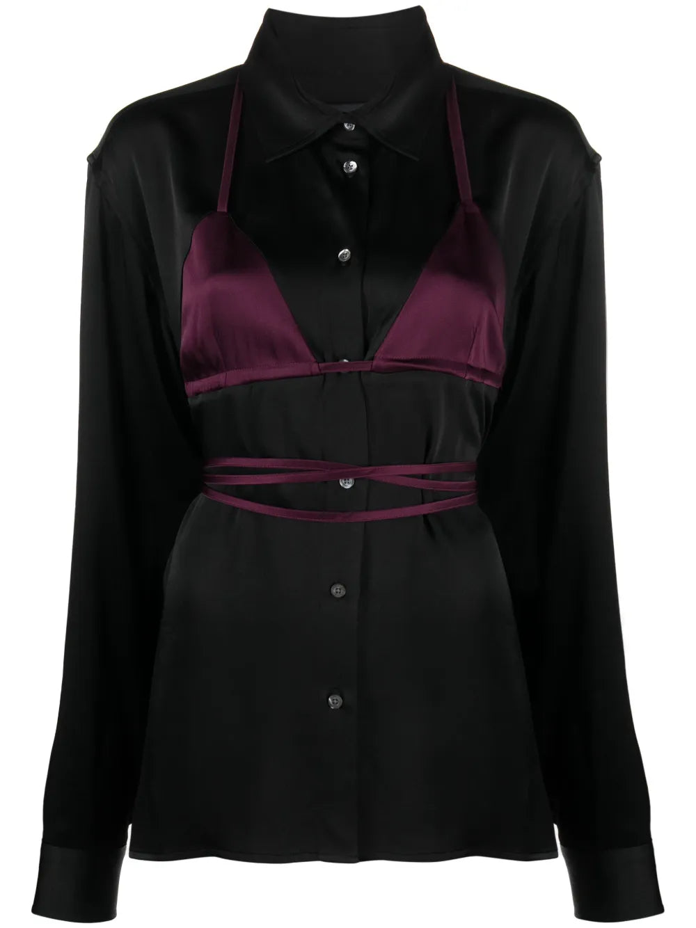 Bikini Cami Layered Shirt