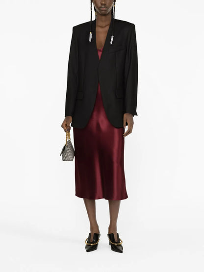 Single-Breasted Tailored Blazer
