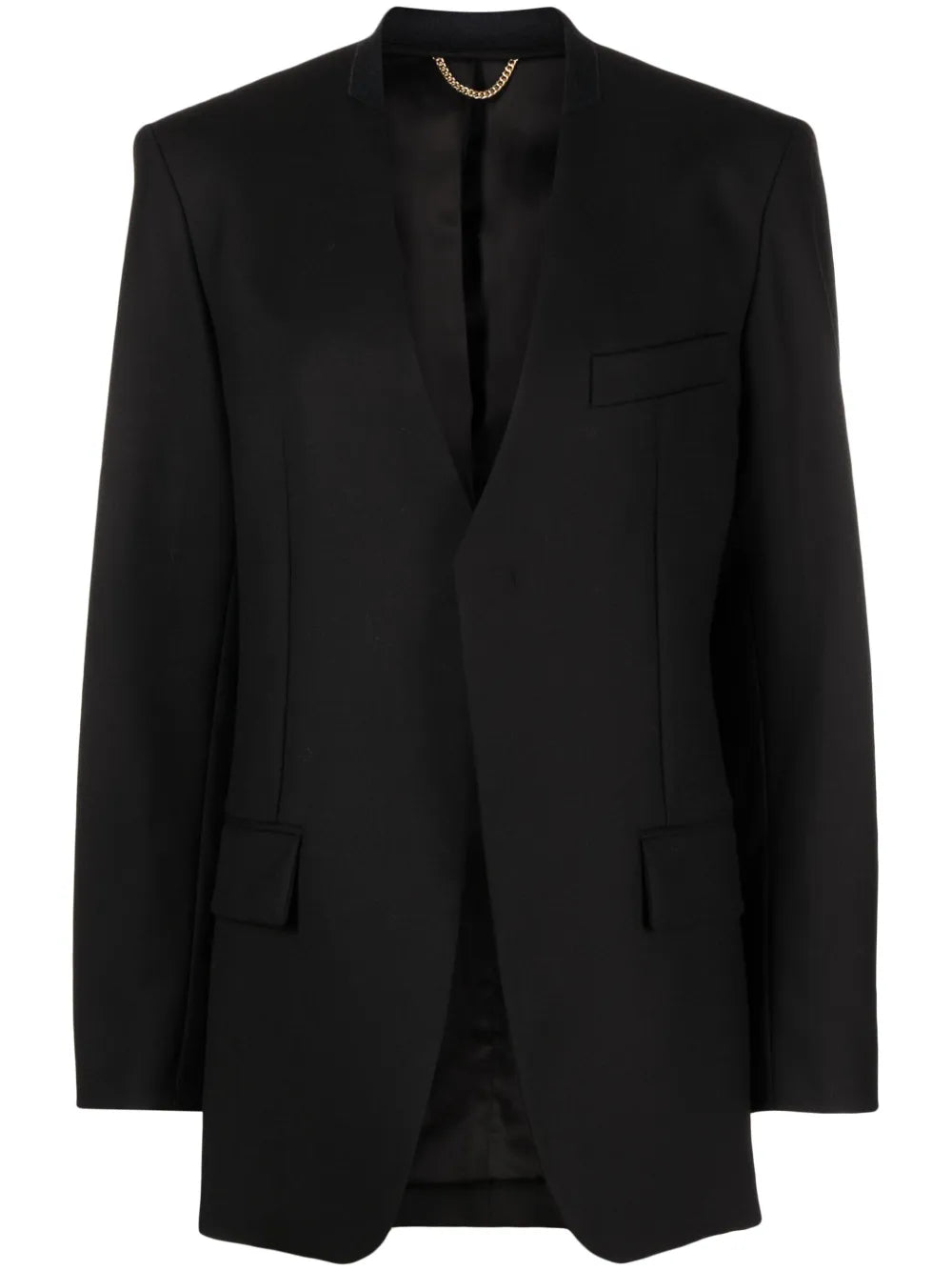 Single-Breasted Tailored Blazer